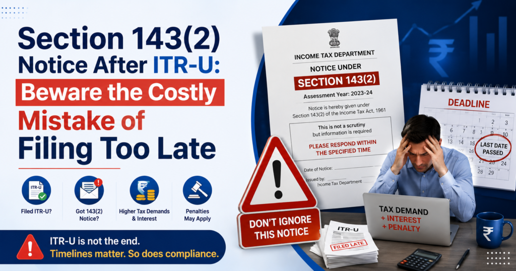 Section 143(1) Notice Received? Here’s What It Means and What You Should Do