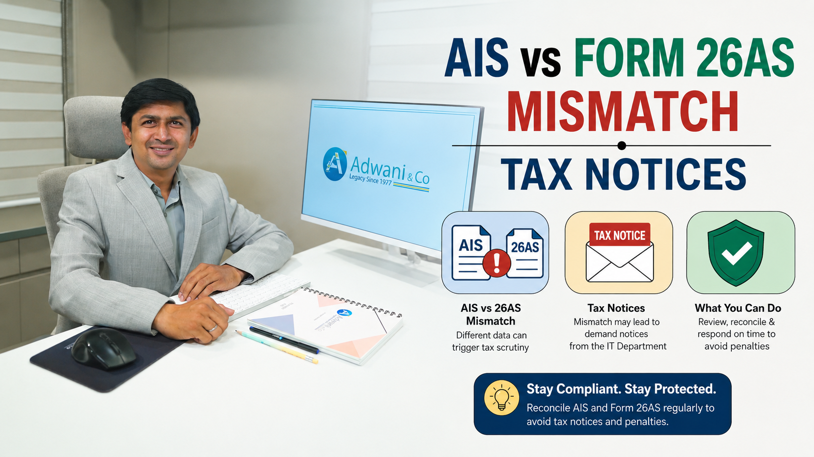 AIS vs Form 26AS Mismatch and Tax Notices