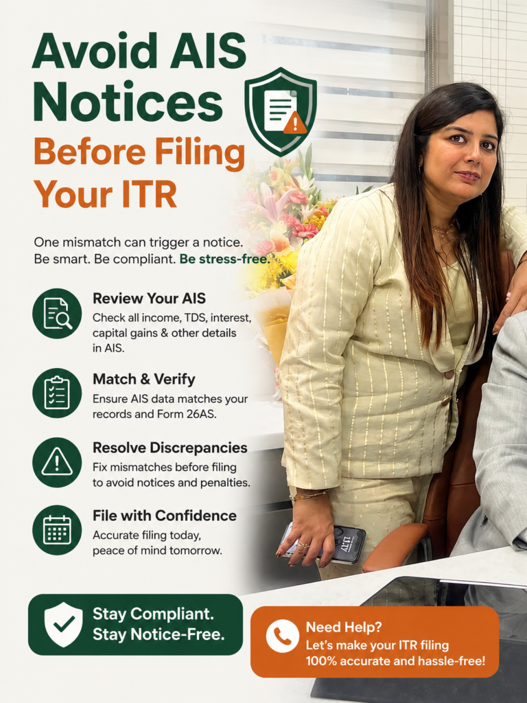 Avoid AIS Notices Before Filing Your ITR