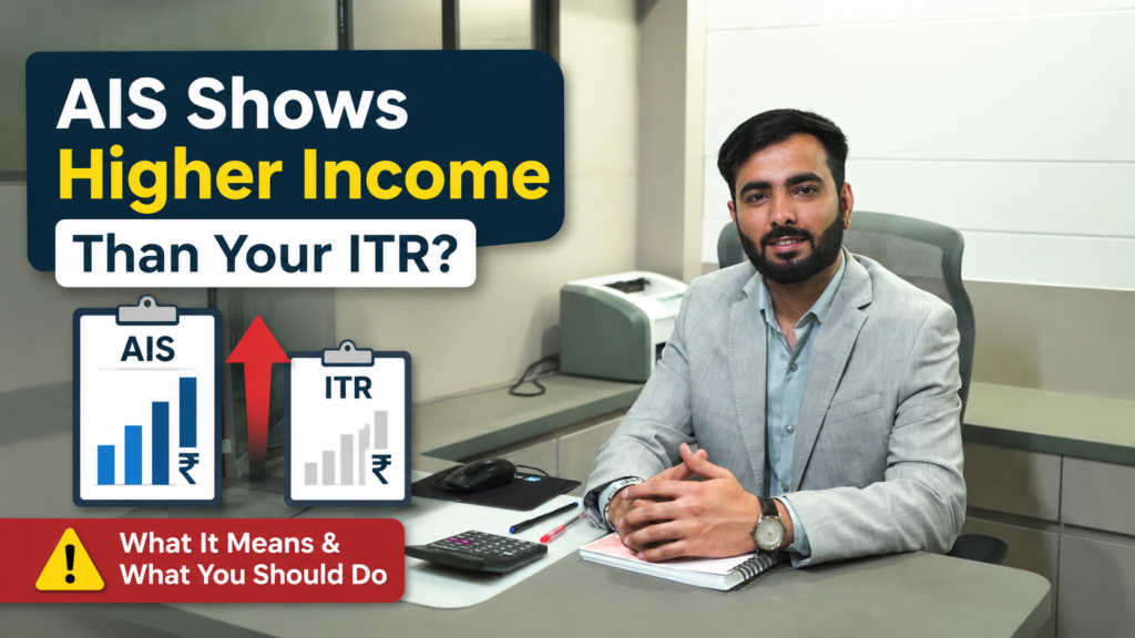 AIS Shows More Income Than Your ITR