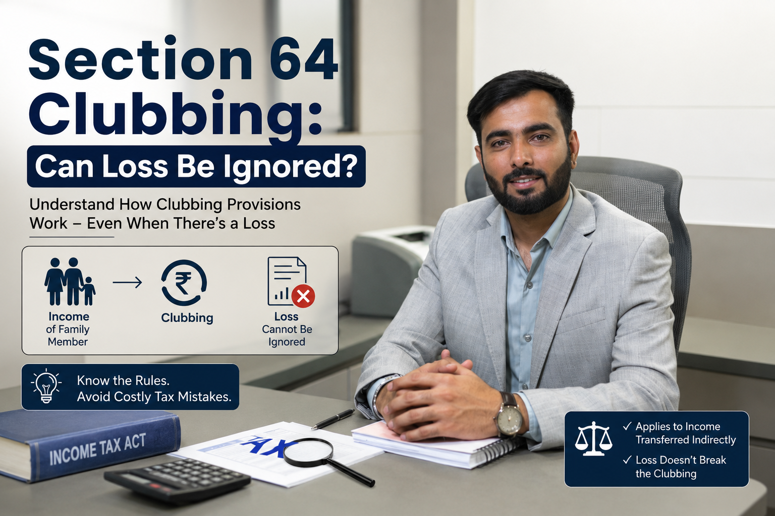 Clubbing of Losses Under Section 64(1)(iv):