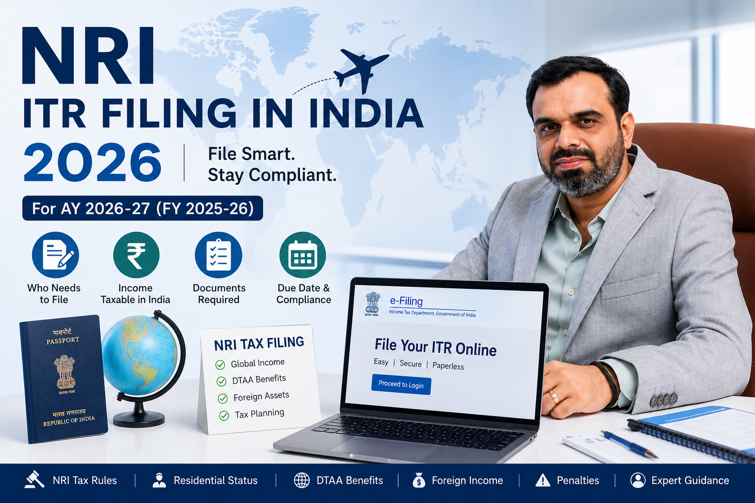 NRI ITR Filing India 2026: Stop Overpaying Tax
