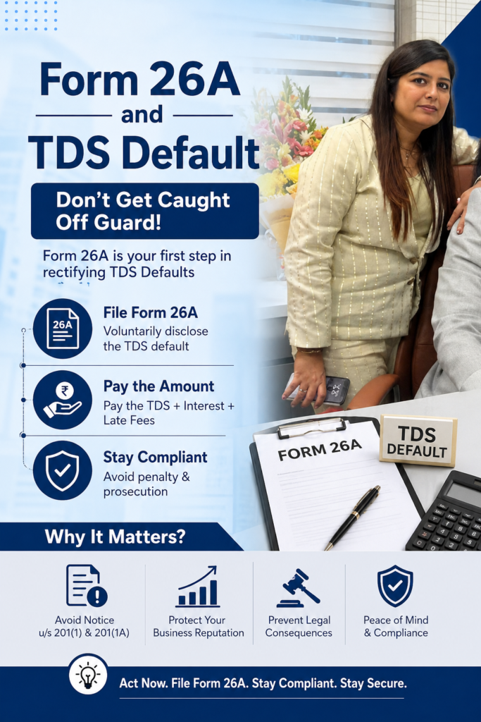 Form 26A and TDS Default
