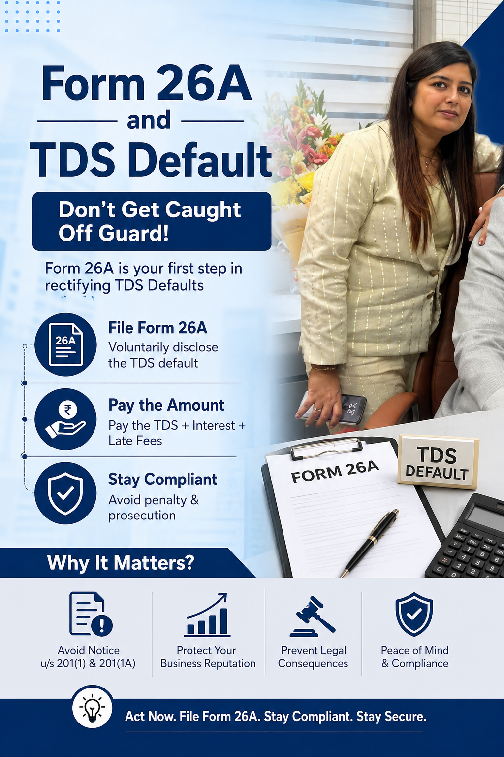 Form 26A and TDS Default