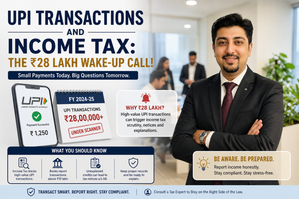 UPI Payments Income Tax Notice